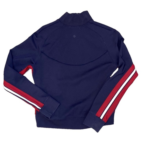 Lululemon Navy Blue Cover Your Tracks Jacket Midnight Navy | Size 8 - Picture 6 of 8